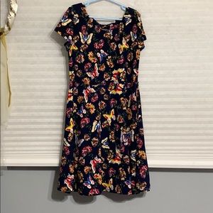 NWOT Epic Threads butterfly dress size L